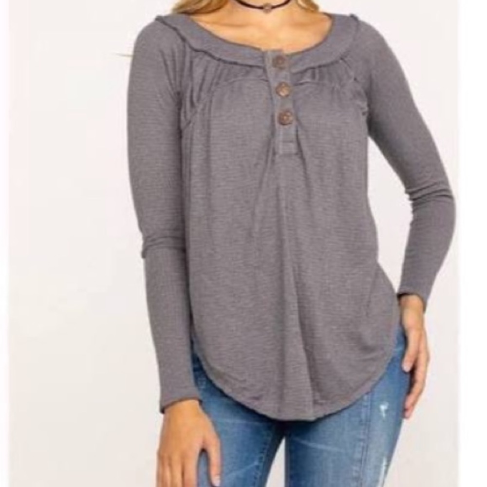 We the Free Must Have Thermal Henley